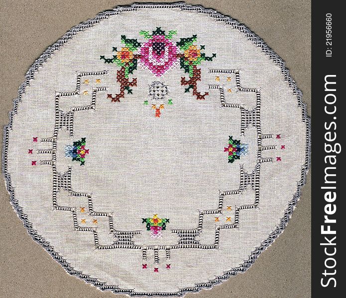 Handmade Embroidery Placemat