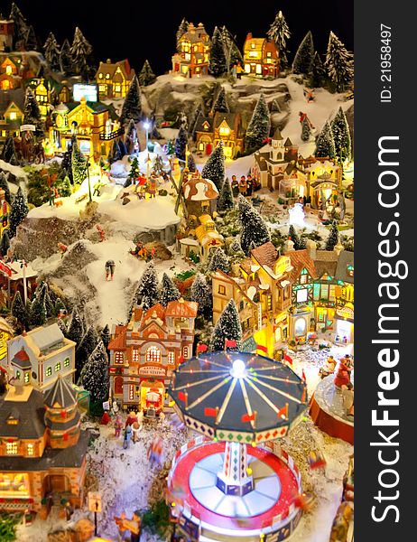 Winter Toy Village