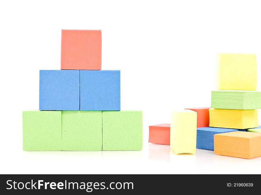 Colorful Foam Building Block Toys. Colorful Foam Building Block Toys