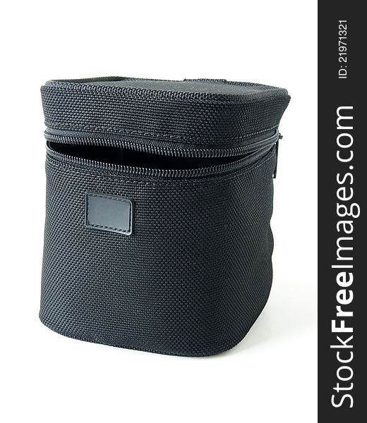 Black Canvas Lens Box