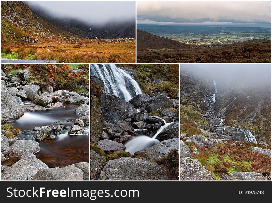 Collage Mahon Falls