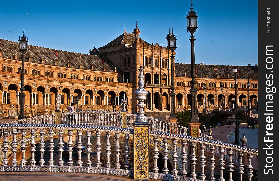 Spanish Square in Sevilla