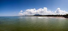 Beautiful Panorama Of Ocean Stock Photography