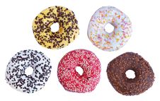 Donuts Isolated Stock Photo Donuts Isolated Stock Photo
