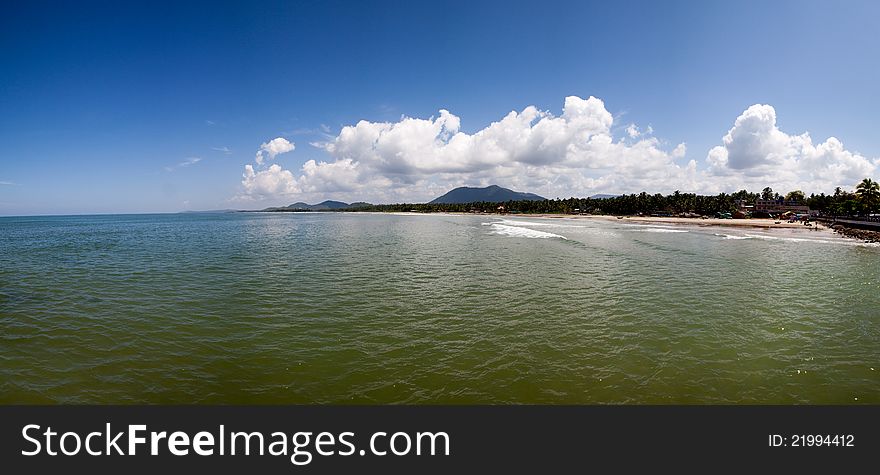 Beautiful Panorama Of Ocean