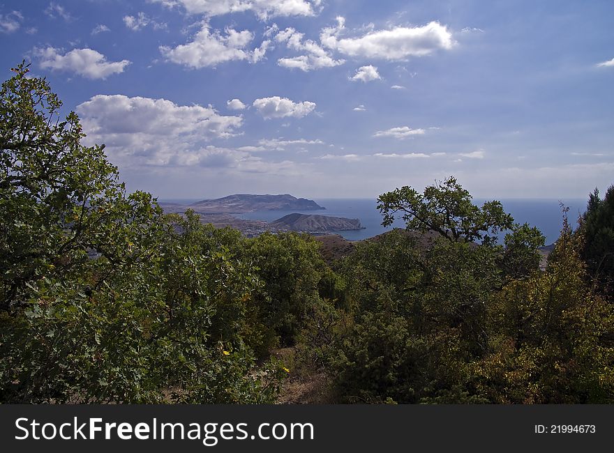 Crimean mountains.