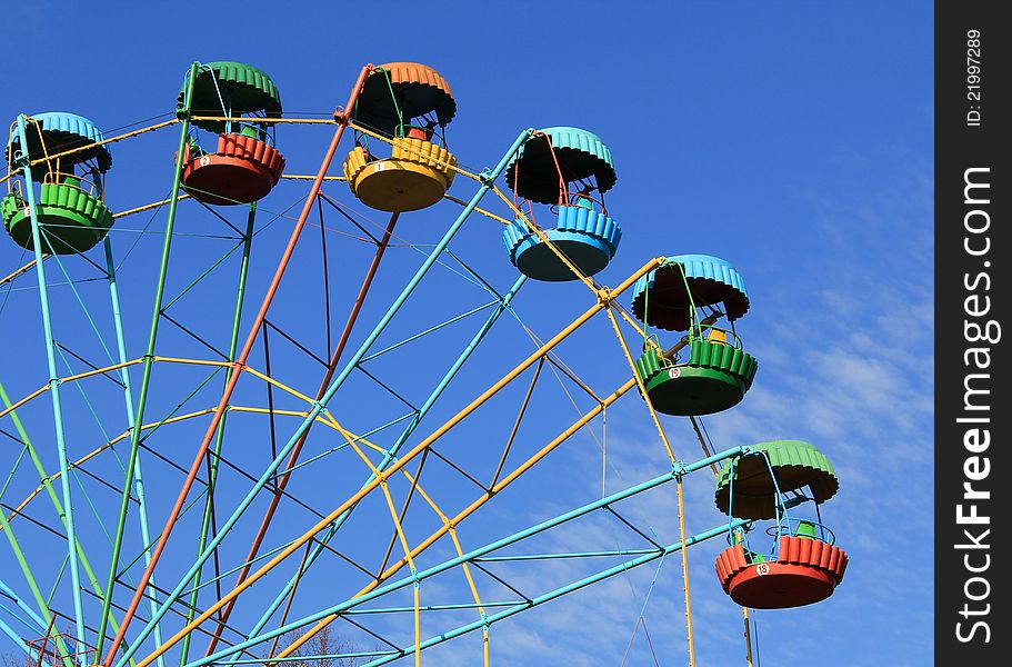 Old Ferris Wheel in Winter Park