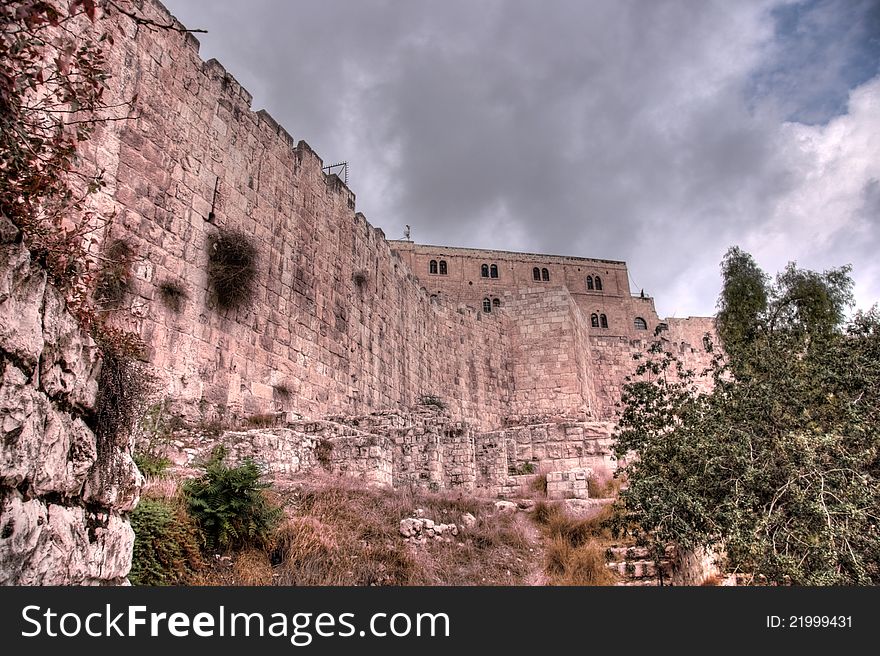 Jerusalem old city walls