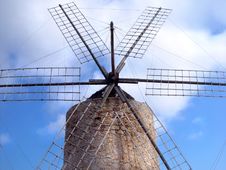 Spanish Windmill Royalty Free Stock Photography Spanish Windmill Royalty Free Stock Photography