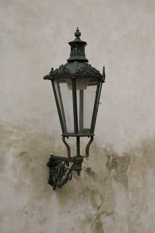 Lamp In Prague Royalty Free Stock Photography
