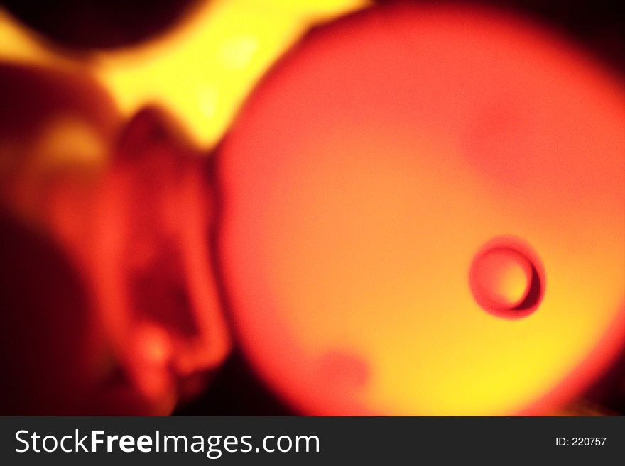 A warm mysterious abstract photo
