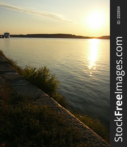 The Danube at sunrise