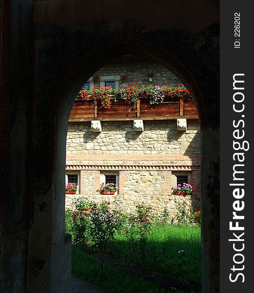 Monastery in Romania