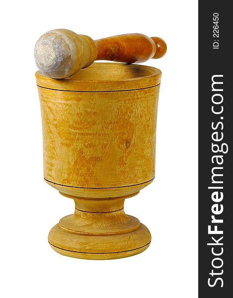 Mortar and Pestle - Clipping Path Included