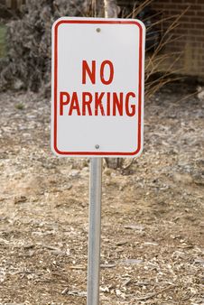 No Parking Sign Stock Images
