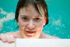 At The Swimming Pool Royalty Free Stock Image At The Swimming Pool Royalty Free Stock Image