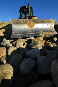 Bulldozer Royalty Free Stock Photo Bulldozer Royalty Free Stock Photo