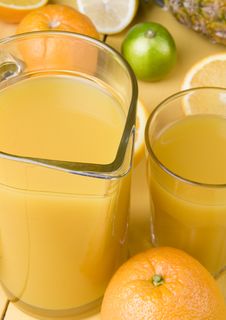 Fruits Drink Stock Photography Fruits Drink Stock Photography