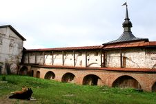 Monastery (Kirillo-Belozersky) Stock Image