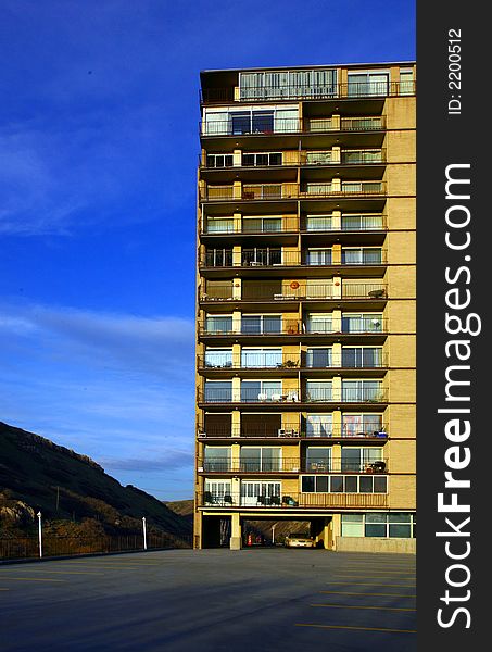 A comdominium complex in Salt Lake City. A comdominium complex in Salt Lake City