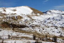 Snow Munzur Vale, Tunceli. Stock Images Snow Munzur Vale, Tunceli. Stock Images