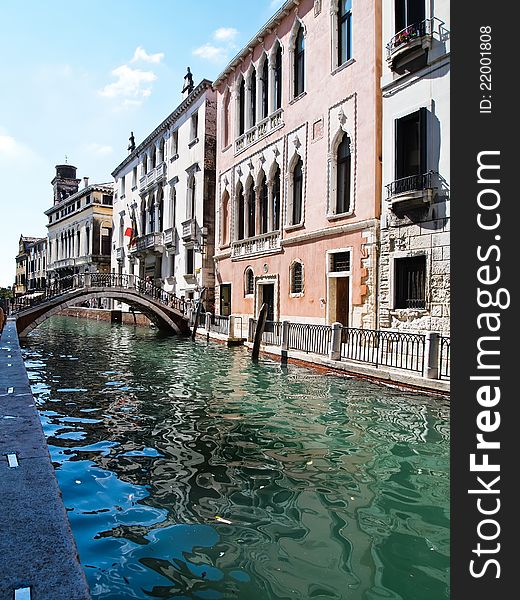View of Grand Canal in Venice, Italy