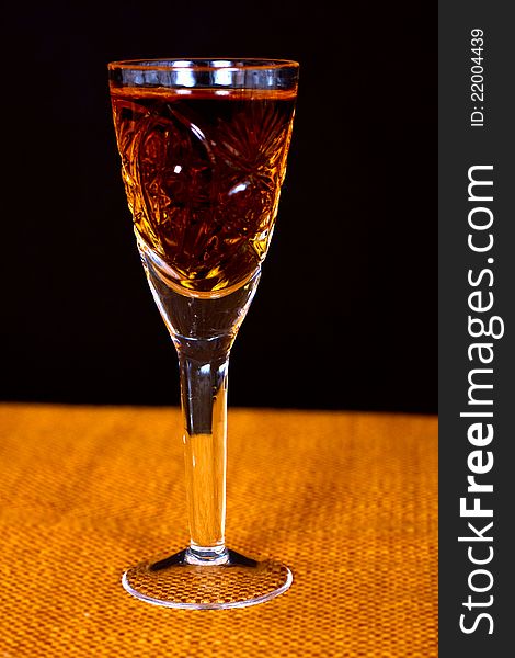 Glass Of Brandy Or Congac