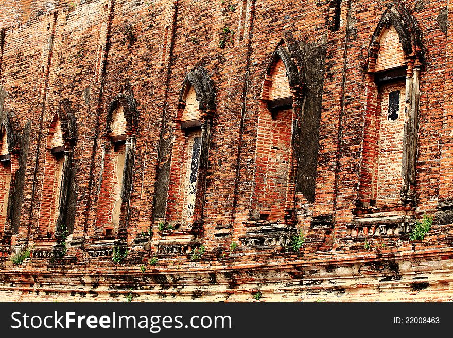 Historical Pagoda at Ayutthaya near Bangkok, Thailand. Historical Pagoda at Ayutthaya near Bangkok, Thailand