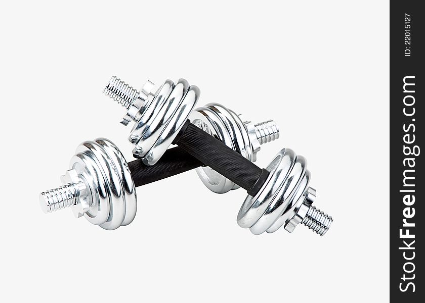 Chrome dumbbells the exercise tool to increase your arm muscles