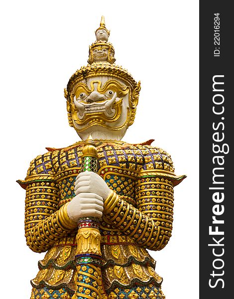 Stucco is a giant sculpture of Thailand. Stucco is a giant sculpture of Thailand.