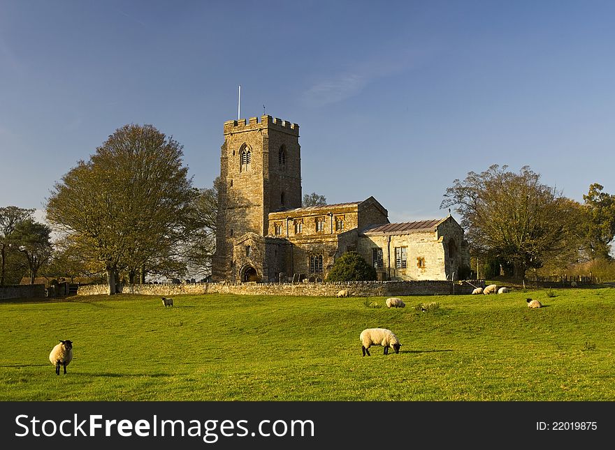 Church And Walled Grave Yard, Charwelton