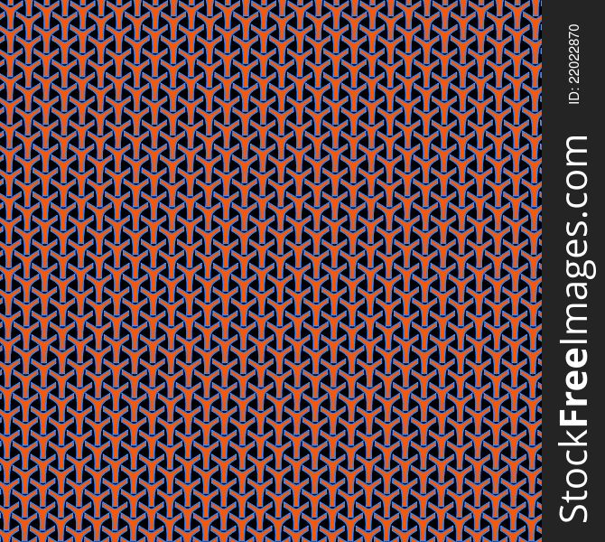 Illustration of orange pattern, looks like grid. Illustration of orange pattern, looks like grid