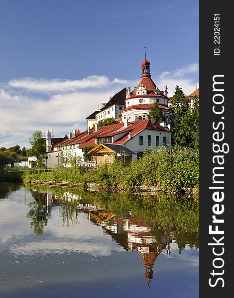 Historical chateau in Jindrichuv Hradec. Historical chateau in Jindrichuv Hradec