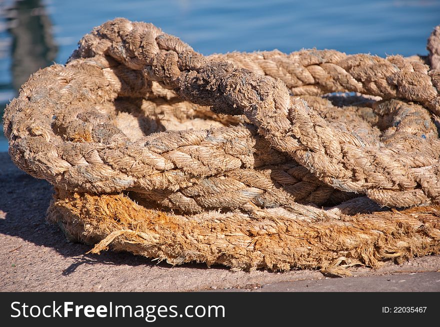 A ship rope