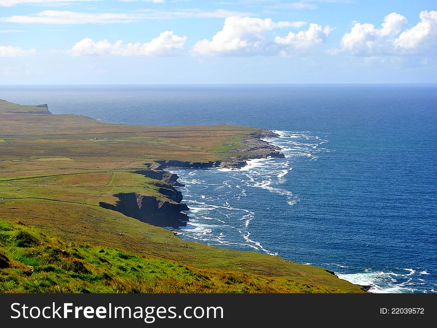 The Ring of Kerry is very beautiful coastal, mountain, cliffs atmosphere in county Kerry. Ireland. The Ring of Kerry is very beautiful coastal, mountain, cliffs atmosphere in county Kerry. Ireland.