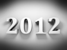 Figures 2012 Royalty Free Stock Photography
