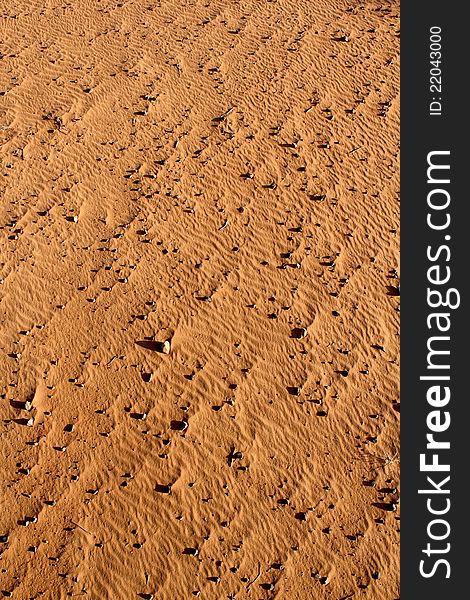 Wadi Rum Desert pattern. Jordan