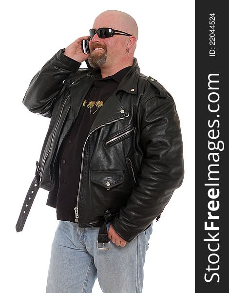 Tough Guy On The Phone