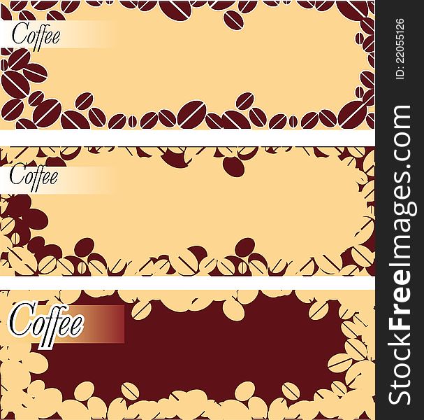 set of posters posters with the theme of coffee coffee bean background. set of posters posters with the theme of coffee coffee bean background
