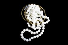 Bundled Fashion Pearls And Bracelets Royalty Free Stock Images Bundled Fashion Pearls And Bracelets Royalty Free Stock Images