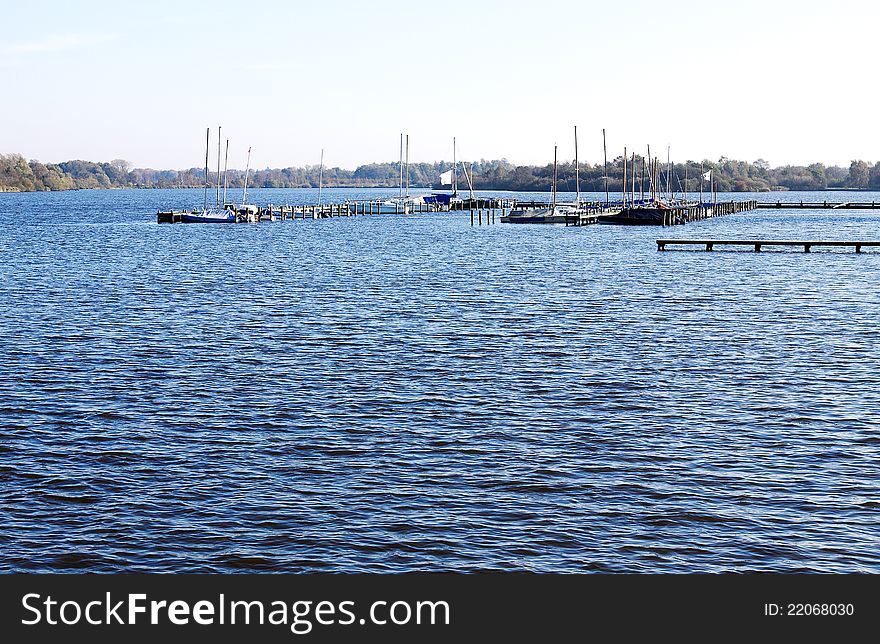 Pier With Yachts