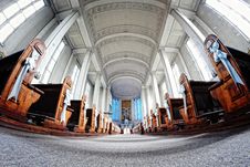 Church Interior Royalty Free Stock Photos Church Interior Royalty Free Stock Photos