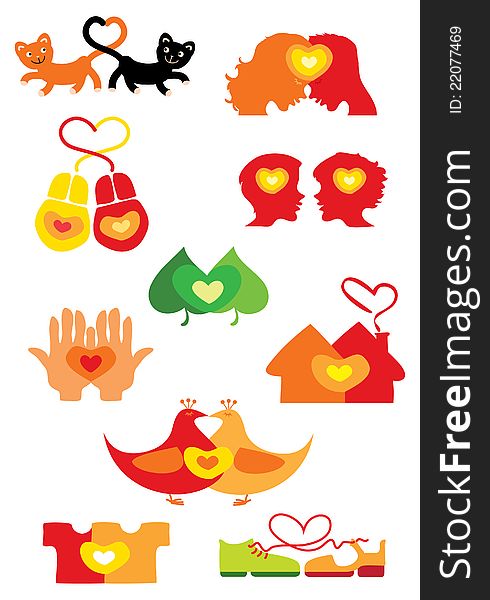 Some ideas with heart shape. Some ideas with heart shape