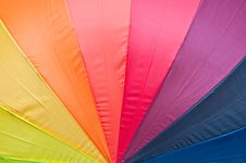 Multicolored Umbrella Royalty Free Stock Images Multicolored Umbrella Royalty Free Stock Images