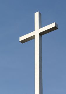 Christian Cross - Vertical Stock Image