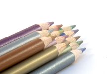 Pencil Crayons Stock Photography
