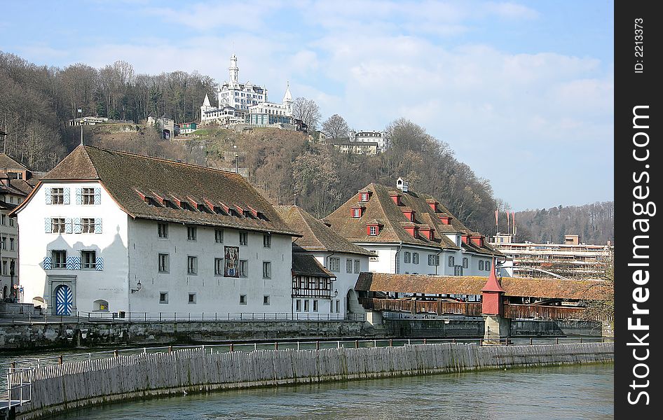 Old City of Luzern. Switzerland. Old City of Luzern. Switzerland