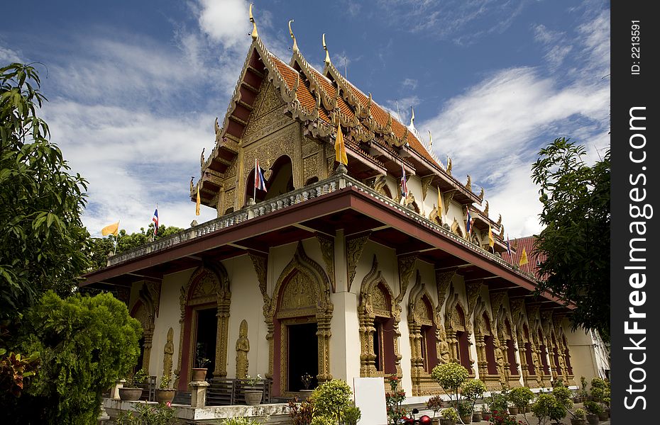 Phan On temple. Picture taken in Chiang Mai / Thailand 2006. Phan On temple. Picture taken in Chiang Mai / Thailand 2006