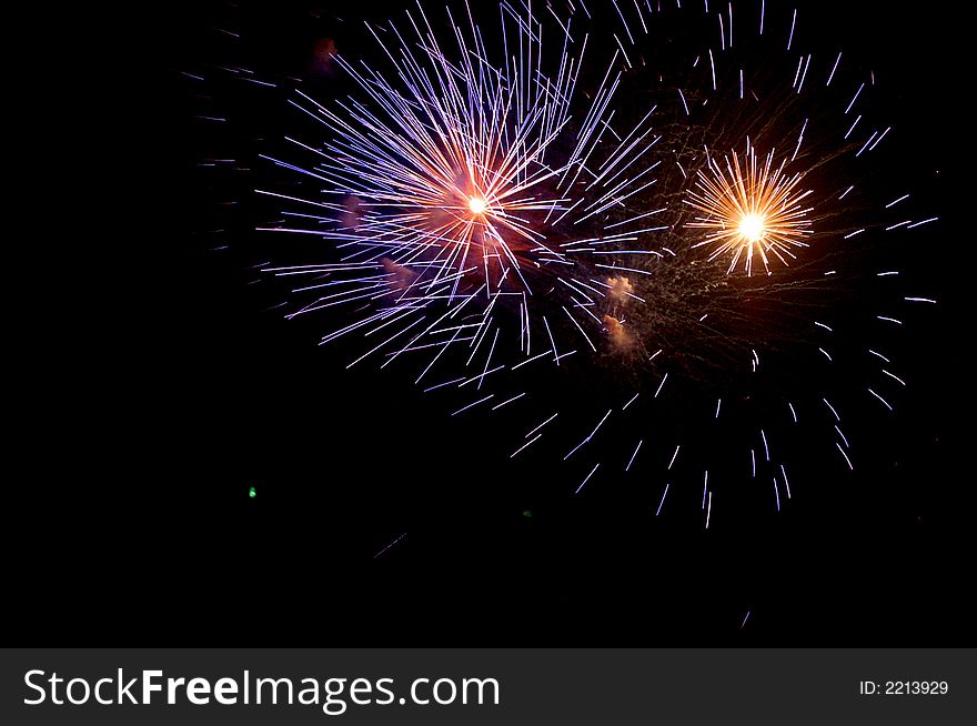 Fireworks taken at Huis Ten Bosch, Nagasaki, Japan. Fireworks taken at Huis Ten Bosch, Nagasaki, Japan