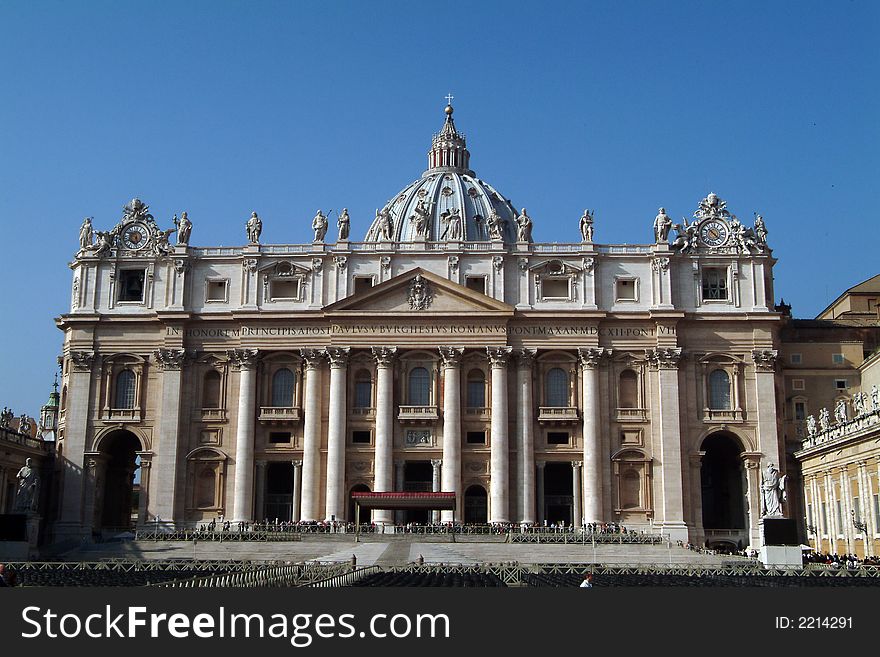 San pietro basilica Rome, Italy